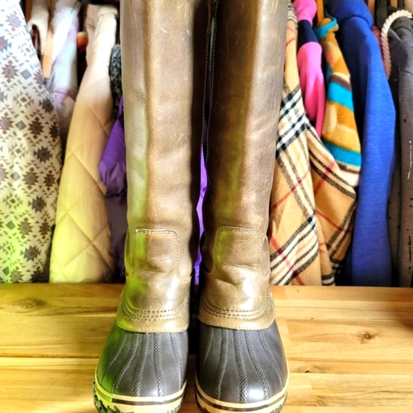 SOLD Sorel Slimpack Riding Boots RARE FIND - Picture 2 of 6